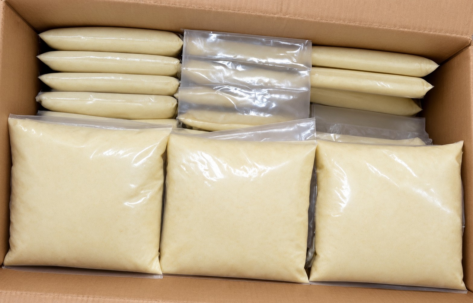 Export-grade shea butter, sorted, moisture-tested, and packed into sealed units for container loading